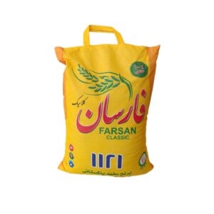 برنج پاکستانی دانه بلند فارسان 10کیلویی